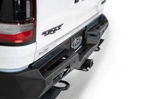 Ram 1500 TRX Bumper - Rear - Addictive Desert Designs - Bomber - Hammer Black - `21-`27